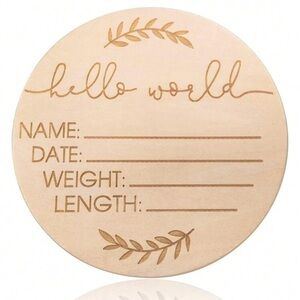 Hello World Sign